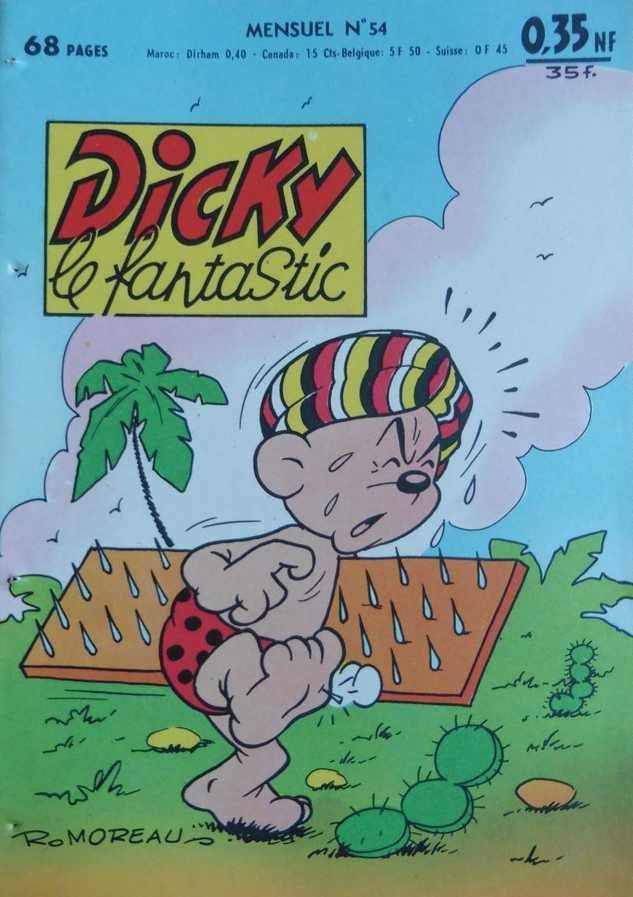 Scan de la Couverture Dicky Le Fantastic n 54